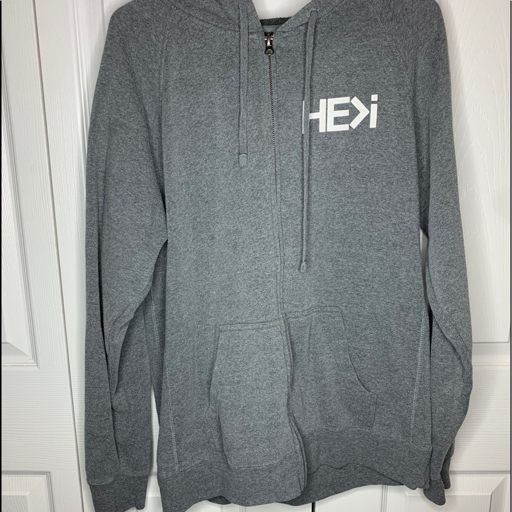 Zip up sweatshirt